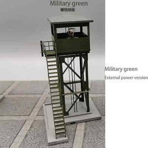 1:72 German Military Watchtower Model Military Scenario Module Alloy Finished