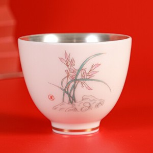 Tea Cup Floral Print Under Glaze Porcelain Master Cup Of Tea