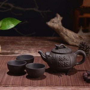 150ml Yixing Teapot Purple Clay Kung Fu Tea Set Handmade Dragon Tea Pot With