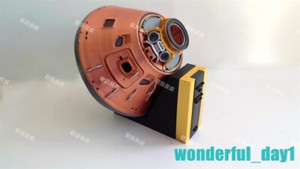 1/32/48 Scale Apollo Program Apollo 11 Re-entry Capsule Astronaut Model Toy Gift