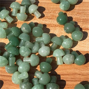 A lot 15MM+ Natural mushroom Quartz Crystal Carved Polishing Wholesale Healing-5