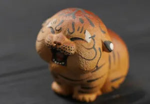 chinese yixing zisha handmade tea pet decoration DuanClay little cute tiger
