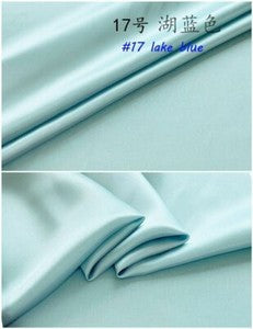 By Yard Silk Charmeuse Cloth Evening Dress 100% Mulberry Silk Satin Fabrics