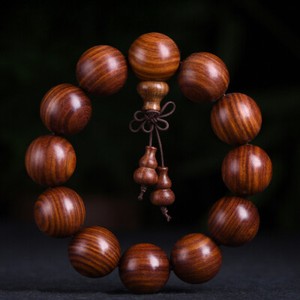Chinese Red Sandalwood 6/8/12/15/18/20/25MM Round Buddha Beads Fashion Bracelet