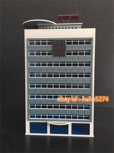1/144 150 Police Station Building Scene Railway Station Plastic Model Toy 9.6''