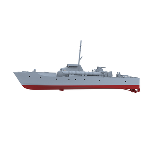 SSMODEL SSC700757 1/700 Military Model Kit Britain MTB Vosper 1 Series, MTB-35