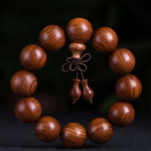 Chinese Red Sandalwood 6/8/12/15/18/20/25MM Round Buddha Beads Fashion Bracelet