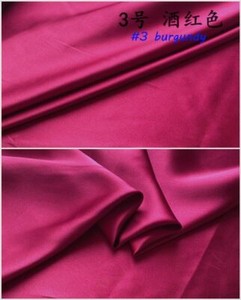 By Yard Silk Charmeuse Cloth Evening Dress 100% Mulberry Silk Satin Fabrics