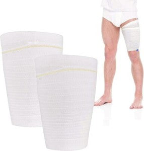 2Pcs Catheter Leg Bag Holder Fabric Catheter Sleeves Urine Leg Bag Holder Unisex