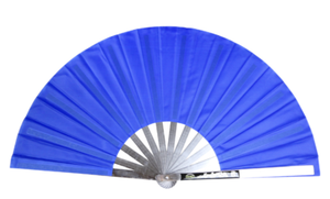 Stainless Steel Metal Folding Fan Mulan Kung Fu Martial Arts Tai Chi Fan