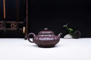 320cc chinese Yixing Handmade Zisha Purple clay Teapot HeLing Hu Tea Pot