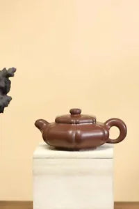 280cc chinese Yixing Handmade Zisha teapot DiCaoQing clay BianYu Gongfu Tea Pot