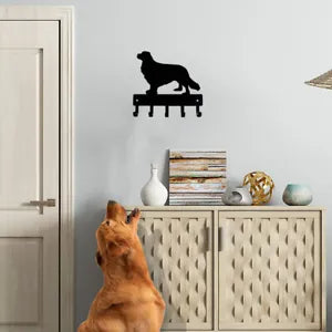 Cavalier King Charles Spaniel Dog Key Rack Hanger - 6 inch/9 inch Metal Wall Art