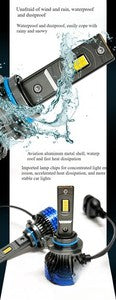 2-piece set of automotive high spotlight LED lights with 240W and 30 cores