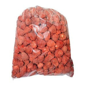 Natural Freeze-Dried Strawberry Bits - 500g, Crispy Delicious