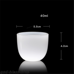 White Jade Porcelain Glass Tea Cup Chinese Kungfu Cup Master Cup Of Tea China