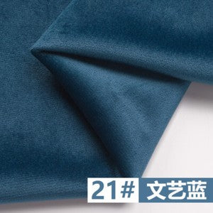 Thick Dutch Velvet Plush Cloth Upholstery Sofa Pillow Head Diy Velour fabric