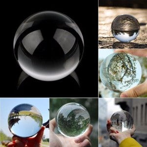 50MM Round Glass Crystal Ball Sphere Buyers Select the Size Magic Ball