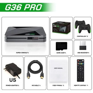 G36 PRO game console TV set-top box 4K dual system wireless home, 64 128 256GB