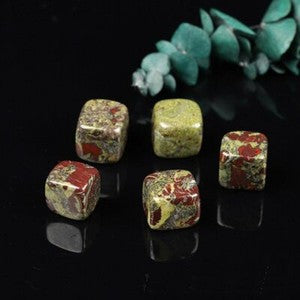 Natural Larger Particles Cube Crystal Polished Reiki Healing Crystals Gemstones