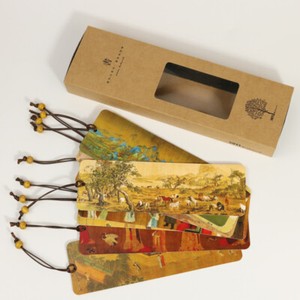 Chinese Bookmarks 中国传世十大名画纸质书签 经典国画洛神赋千里江山图故宫名画古风文创礼物中国风