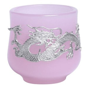 1pc 80ml Chinese Tea Cup Porcelain Tea Cup for Lady Pink Glaze Personal Cup