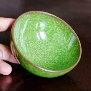 Jianzhan Ice Crack Cup Ceramic Tea Cup Beautiful Tea Bowl Handmade Tea Cup