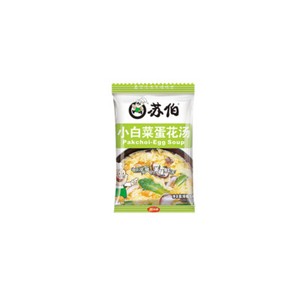 Ready To Drink Egg Drop Soup & Vegetable Soup - 10 Packs Subo Instant Soup.