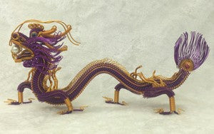 20" Dragon Hand Creative Arts And Crafts Aluminum Wire Dragon Model Ornaments
