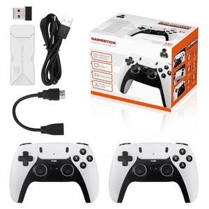 P5 PRO 4K HD Retro Game Stick Dual 2.4G Wireless Controllers,TV Emulator Console