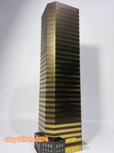 1/150 Building Model Office Building Scene Architecture Assembled Skyscraper