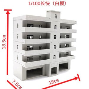 1/100 144 150 Scale School Teaching Building High-Rise Building Model Scene Toy