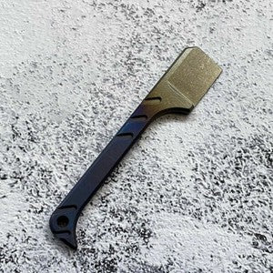 Titanium Crowbar Pry Bar Screwdriver Keychain Pendants EDC Multi-Function Tool