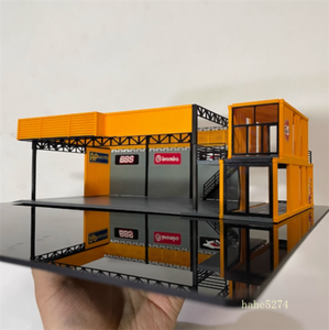 1/64 Scale Diorama Car Garage Model Repair Workshop Scene Display Building Model