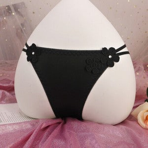 Men Sissy Sexy Sheath Underwear Ice Silk Bikini Thong Ultrathin Lowwaist Panties