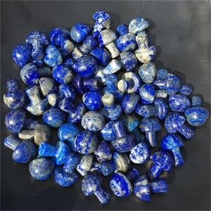 A lot 15MM+ Natural mushroom Quartz Crystal Carved Polishing Wholesale Healing-5