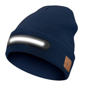 Night outdoor adventure lighting Bluetooth LED lamp cap and making phone calls