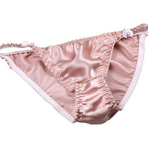 2pack Womens 100% Silk Low-Rise Bikinis Knickers Underwear Cheeky Hipster Briefs