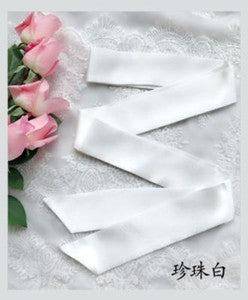 Satin Sash Belt Ribbon For WEDDING Bridesmaid Flower Girl Fancy Dress Multicolor