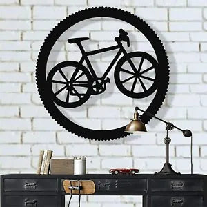 Metal Bike Wall Art, Cyclist Gift, Biker Art, Bicycle Wall Art, Metal Wall Decor