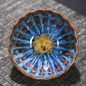 Tianmu Glaze Porcelain Tea Cup Jianzhan Boutique Kiln Change Master Cup 140ml