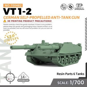 SS482 1/200/350/700 Model German VT 1-2 Self-Propelled Anti-Tank Gun