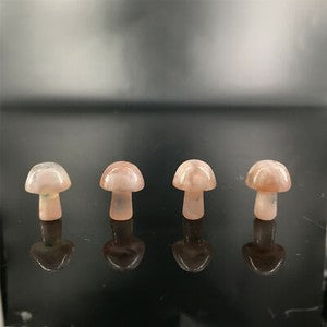 A lot 15MM+ Natural mushroom Quartz Crystal Carved Polishing Wholesale Healing-5