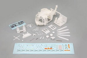 Z-20 Helicopter Cute Version 3D Printed handpainted model