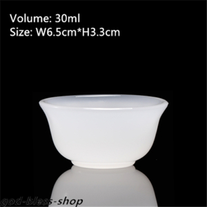White Jade Porcelain Glass Tea Cup Chinese Kungfu Cup Master Cup Of Tea China