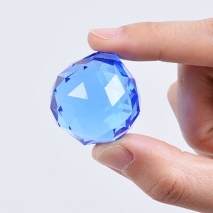 40mm Crystal Facted Ball Chandelier Glass Prism Pendant Wedding Decor Gift