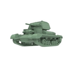 SS560 1/200/350/700 Military Model Kit British A9 Cruiser MkI Light Tank
