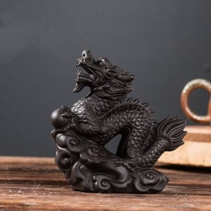 Dragon Design Statue Yixing Zisha Purple Clay On Sales Home Decoration Tea Pet