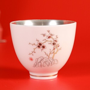 Tea Cup Floral Print Under Glaze Porcelain Master Cup Of Tea