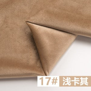 Thick Dutch Velvet Plush Cloth Upholstery Sofa Pillow Head Diy Velour fabric